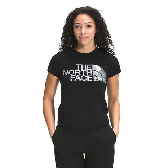 The North Face Women's Recycled Expedition Graphic SS Top TNF Black- XS - Picture 1 of 2